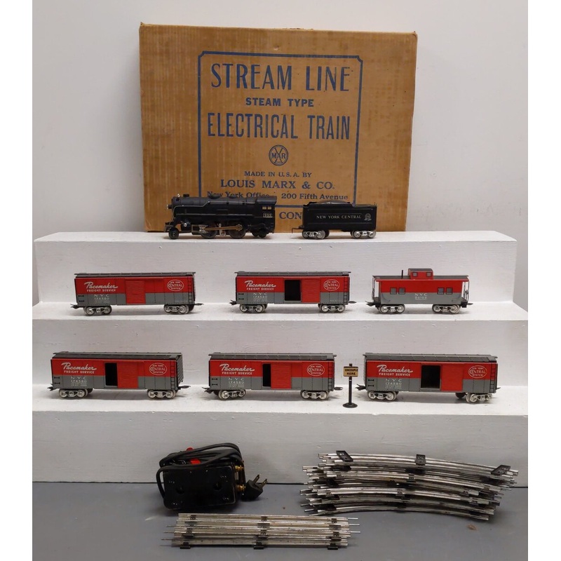 Marx 25229 Vintage O Streamline Electric Train Set VG/Box