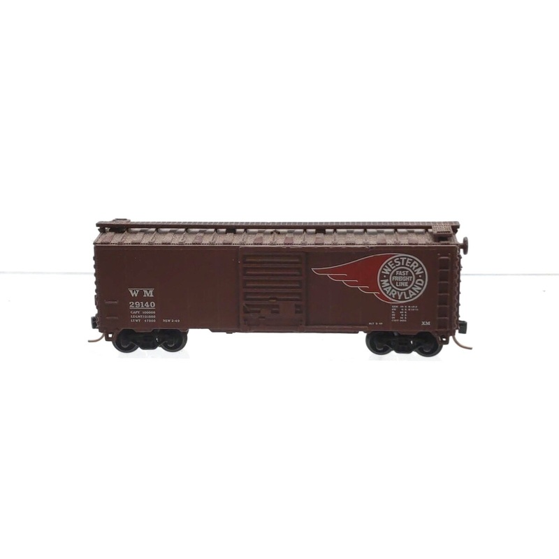 Micro-Trains 02000396 N Western Maryland 40′ Standard Single Door Boxcar #29140 LN