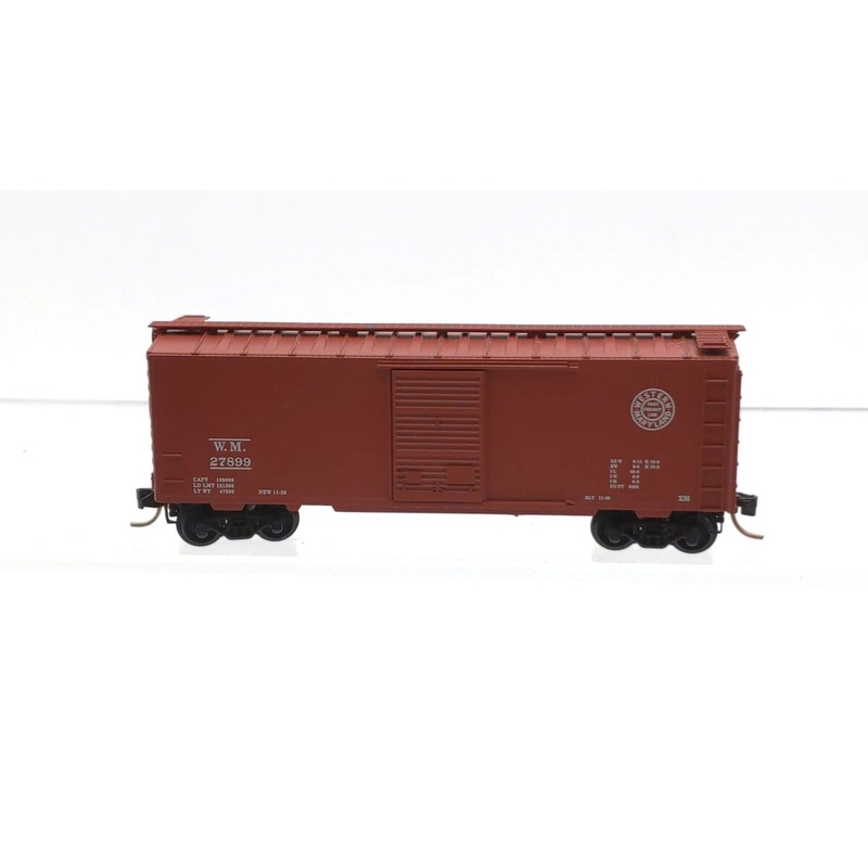 Micro-Trains 02000960 N Western Maryland 40′ Standard Single Door Boxcar #27899 LN