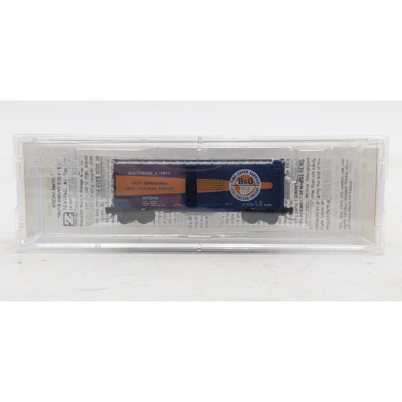 Micro-Trains 50000036 Z Baltimore & Ohio 40′ Boxcar #467286 LN/Box