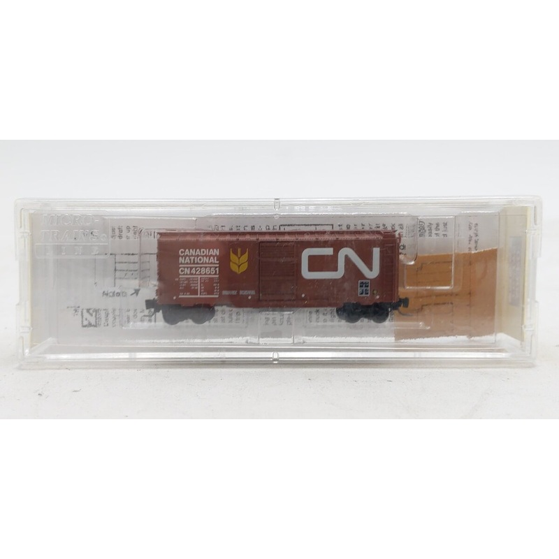 Micro-Trains 50000590 Z CN 40′ Standard Single Door Box Car #428651 LN/Box