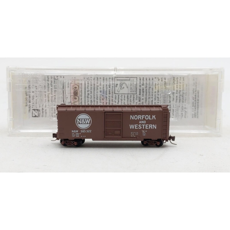 Micro-Trains 50000730 Z NW 40′ Standard Single Door Box Car #385322 EX/Box