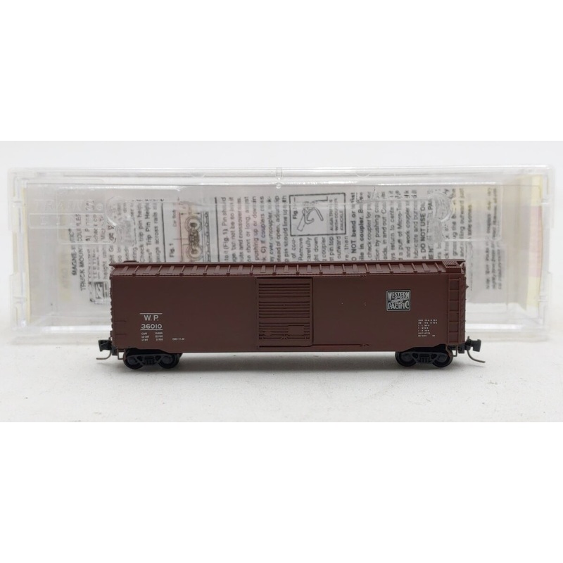 Micro-Trains 50500341 Z Western Pacific 50′ Single Door Boxcar #36010 EX/Box