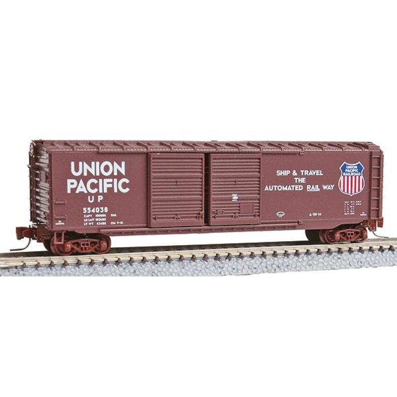 Micro-Trains 50600271 Union Pacific 50′ Standard Box Double Door #554038 LN/Box