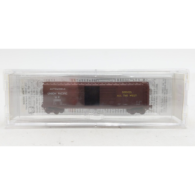Micro-Trains 50600290 Z Union Pacific 50′ Double Door Automobile Box Car #155000 LN/Box