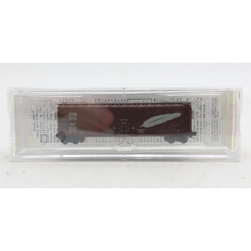 Micro-Trains 50700661 Z Western Pacific 50′ Boxcar Feather #55901 LN/Box