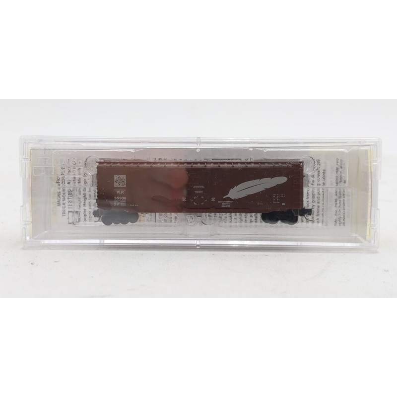 Micro-Trains 50700662 Z Western Pacific 50′ Boxcar Feather #55906 LN/Box