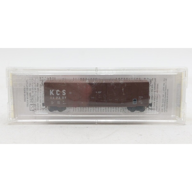 Micro-Trains 51100071 KCS 50′ Rib Side Box Car #117307 LN/Box