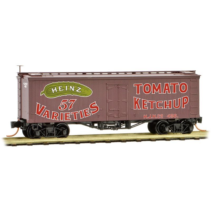 Micro-Trains 51800570 Z Heinz Series #12 40′ Wood Sheathed Ice Reefer #456 LN/Box