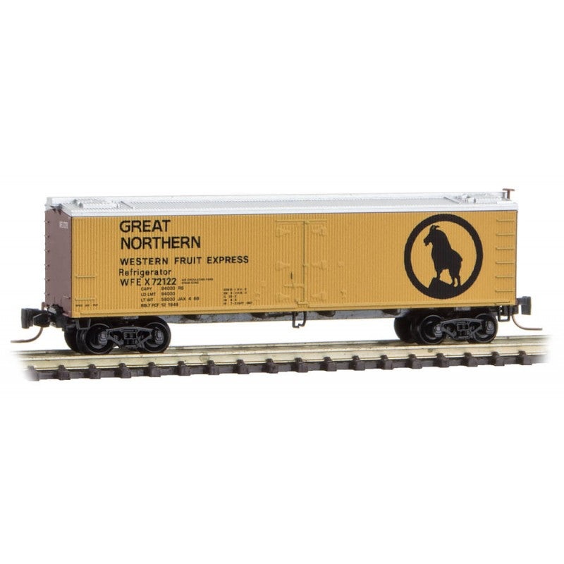 Micro-Trains 51800591 Z Great Northern 40 Wood Reefers #72122 LN/Box