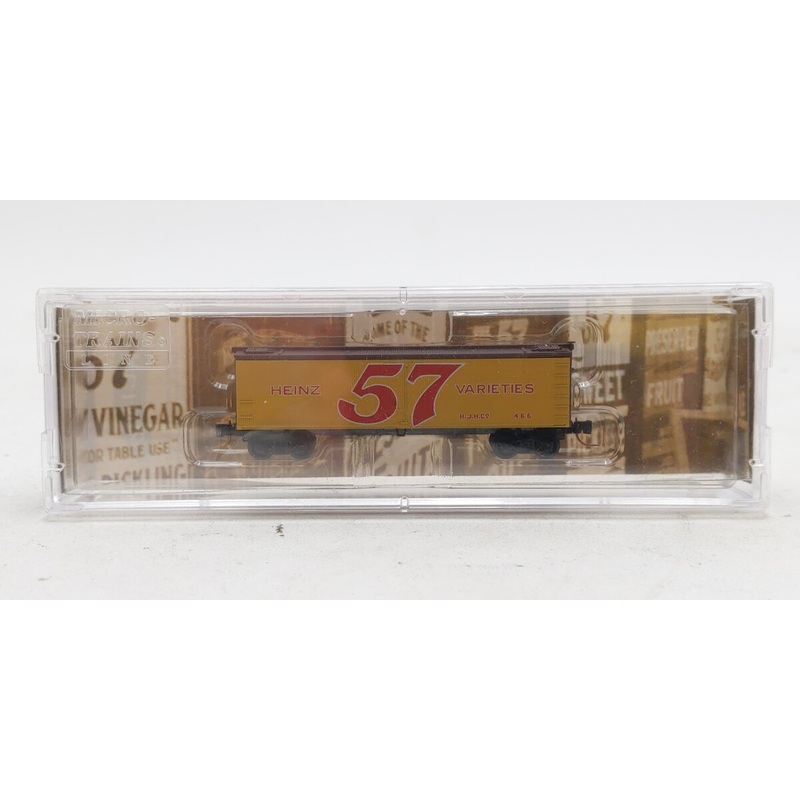 Micro-Trains 51800660 Z Scale Heinz Series #4 40′ Wood Reefer Car #466 LN/Box