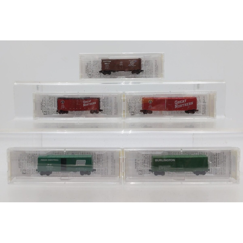 Micro-Trains Assorted Z Scale Freight Cars [5] EX/Box
