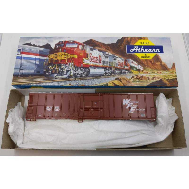 Athearn 5474 HO Oxide Red BNSF 57′ Mech Reefer #790387 Kit