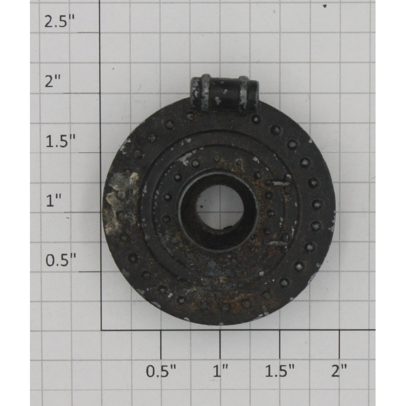 Lionel 257-10X Black Boiler Front without Lens