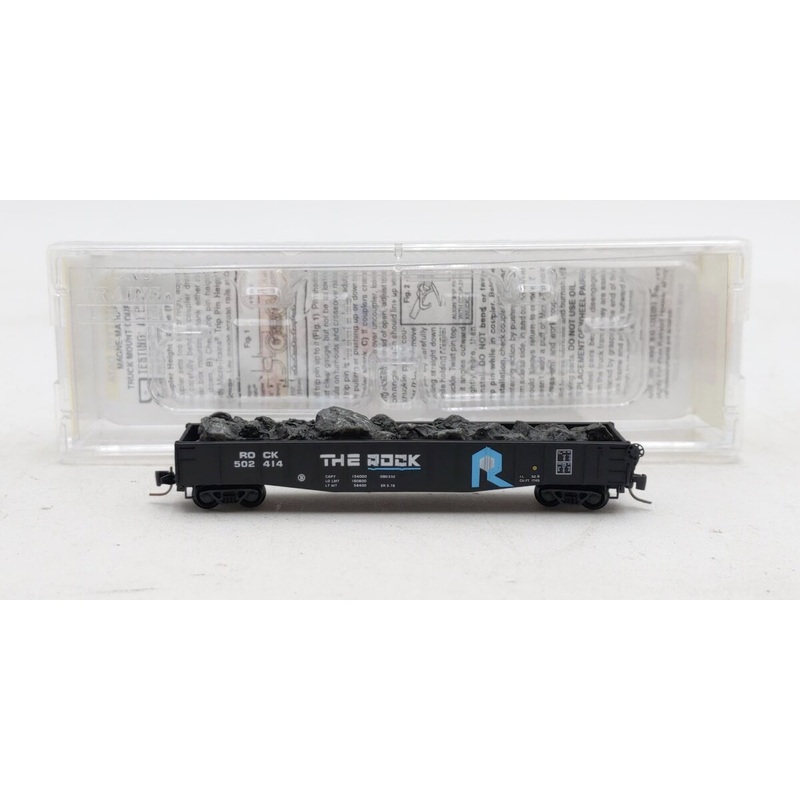Micro-Trains 52200262 Z Rock Island 50′ Gondola w/ Stone Load #502414 EX/Box