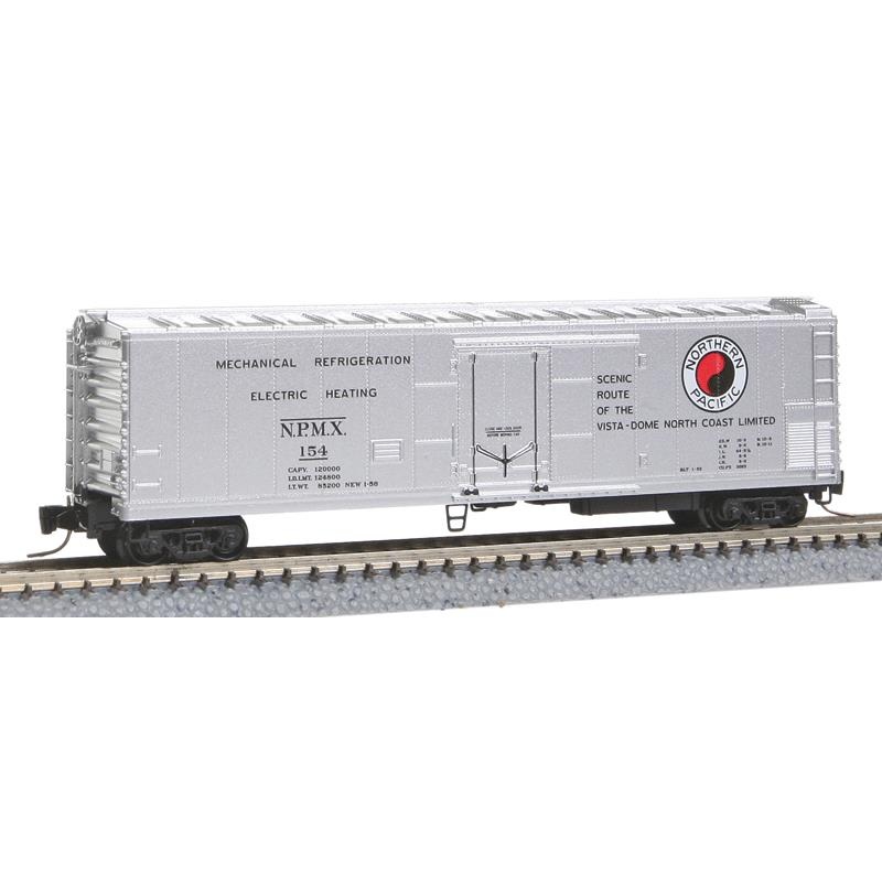 Micro-Trains 54800012 Z Northern Pacific 51′ Riveted-Side Mechanical Reefer LN/Box