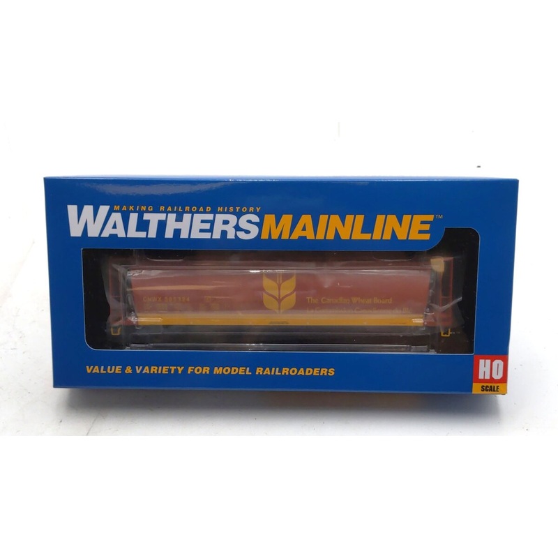 Walthers 910-7337 HO Scale Canadian Wheat Board 59′ Cylindrical Hopper #395324 NIB