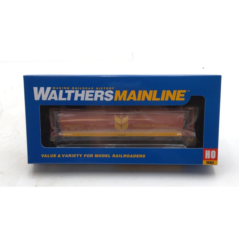 Walthers 910-7338 HO Scale Canadian Wheat Board 59′ Cylindrical Hopper #395555 NIB