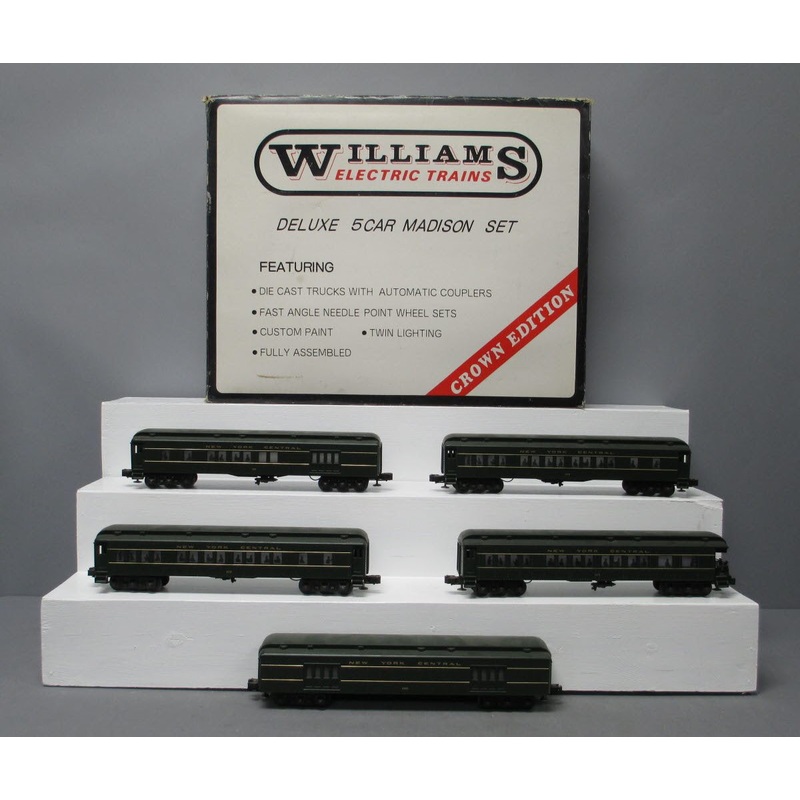 Williams 2511 New York Central 5 Car Madison Passenger Set EX/Box