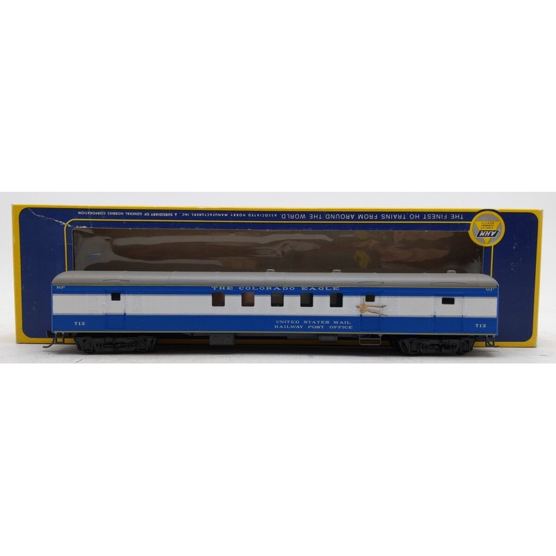 AHM 6553-31 HO MP The Colorado Eagle 1930 72′ RPO Car #712- Custom EX/Box
