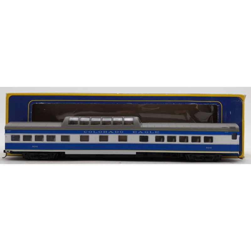 AHM 6555-31 HO MP Colorado Eagle 85′ Vista Dome Passenger Car #893 EX/Box