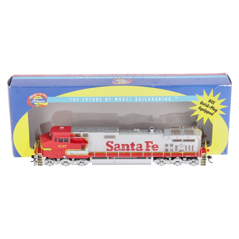 Athearn 80879 HO Scale Santa Fe GE Dash 9-44CW Diesel Locomotive #637 LN/Box