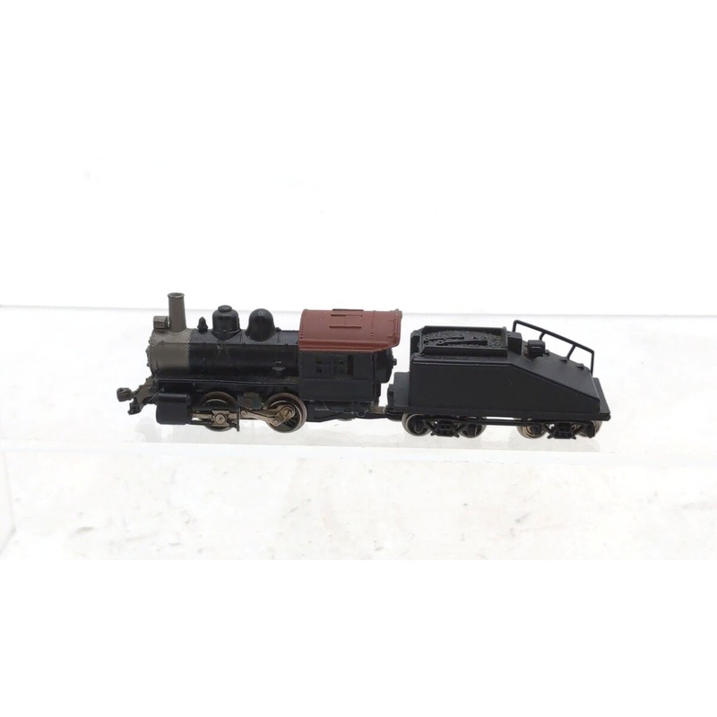 Atlas 2185 N Scale Undecorated 0-4-0 Steam Switcher w/ Sloped Tender EX