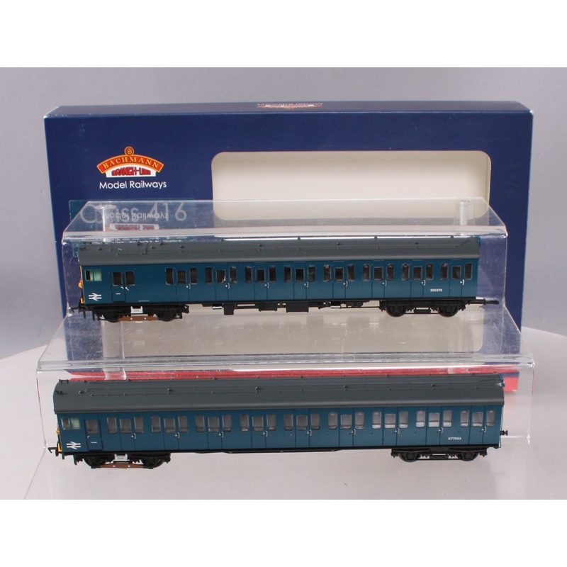 Bachmann 31-375 OO Scale BR Blue Class 416 EMU 2 Car Set LN/Box