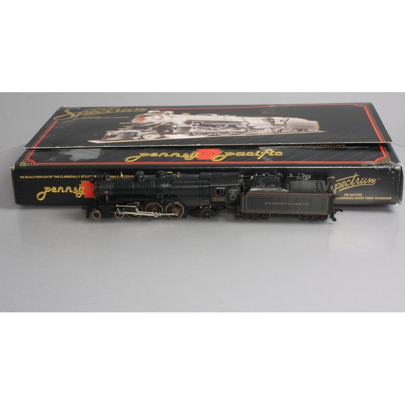 Bachmann 84001 HO PRR Multistripe K4 Pacific Steam Locomotive & Tender #5404 LN/Box
