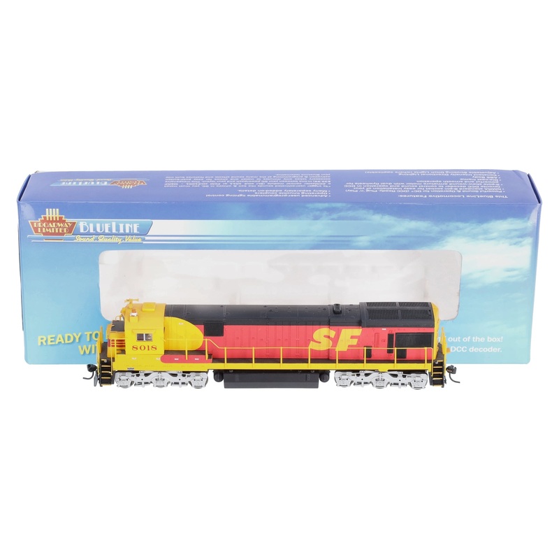 Broadway Limited 5042 HO Scale Atchison Topeka Santa Fe GE C30-7 Diesel #8018 EX/Box