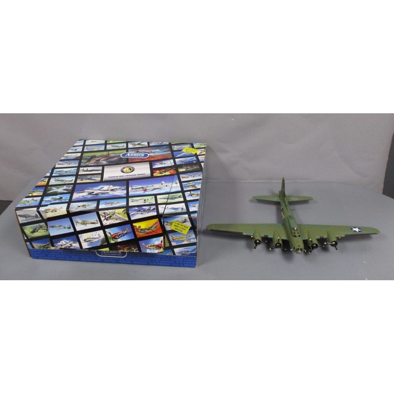 Franklin Mint B11B634 1:48 Die-Cast Boeing B-17F Memphis Belle Bomber LN/Box