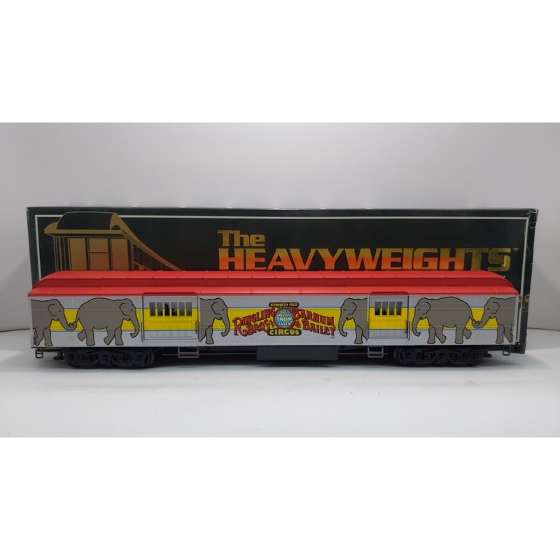 K-Line K83-0073-1 O Ringling Bros. Elephants 18 Heavyweight Baggage Car #73 EX/Box