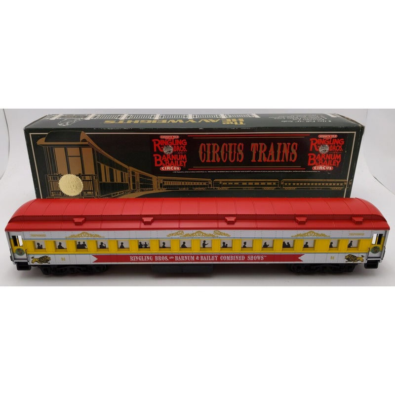 K-Line K83-0094 O Ringling Bros. 18 Heavyweight Performers Car #94 EX/Box