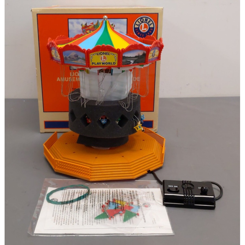 Lionel 6-14170 O Gauge Amusement Park Swing Set NIB