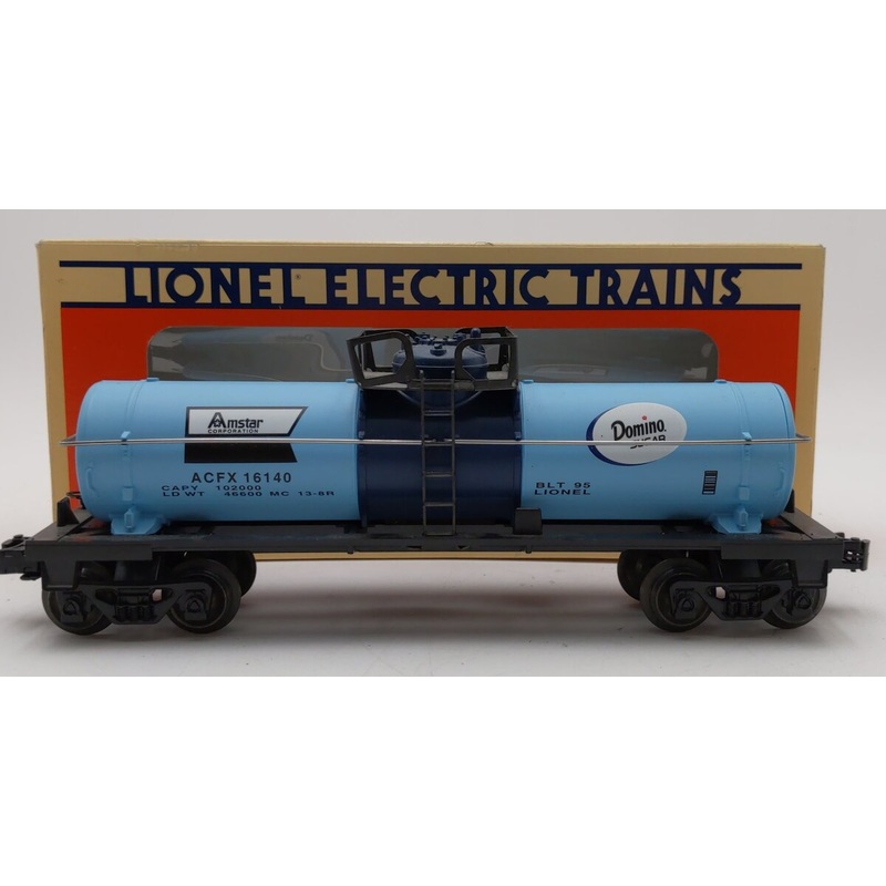 Lionel 6-16140 O Gauge Domino Sugar Single Dome Tank Car #16140 LN/Box