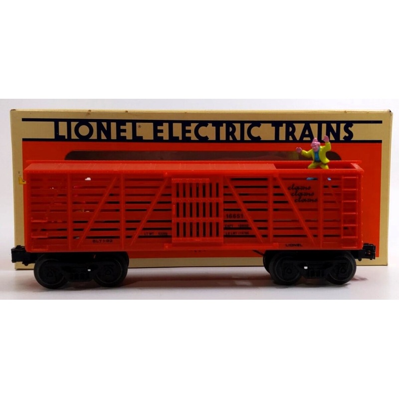 Lionel 6-16651 O Gauge Animated Circus Clown Car #16651 LN/Box