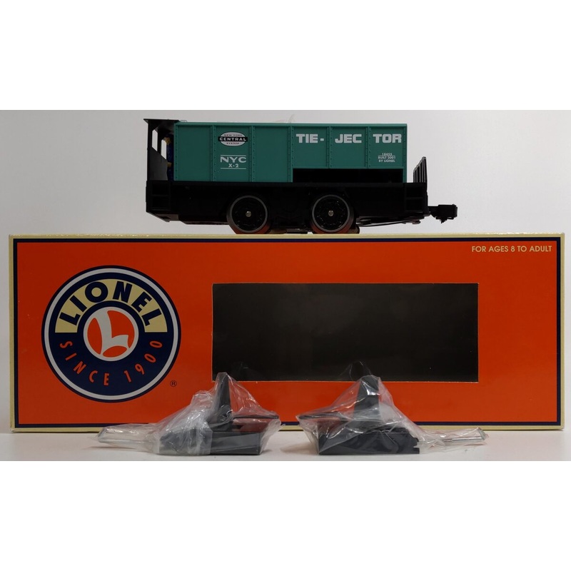 Lionel 6-18455 O Gauge New York Central Operating Tie-Jector Car LN/Box