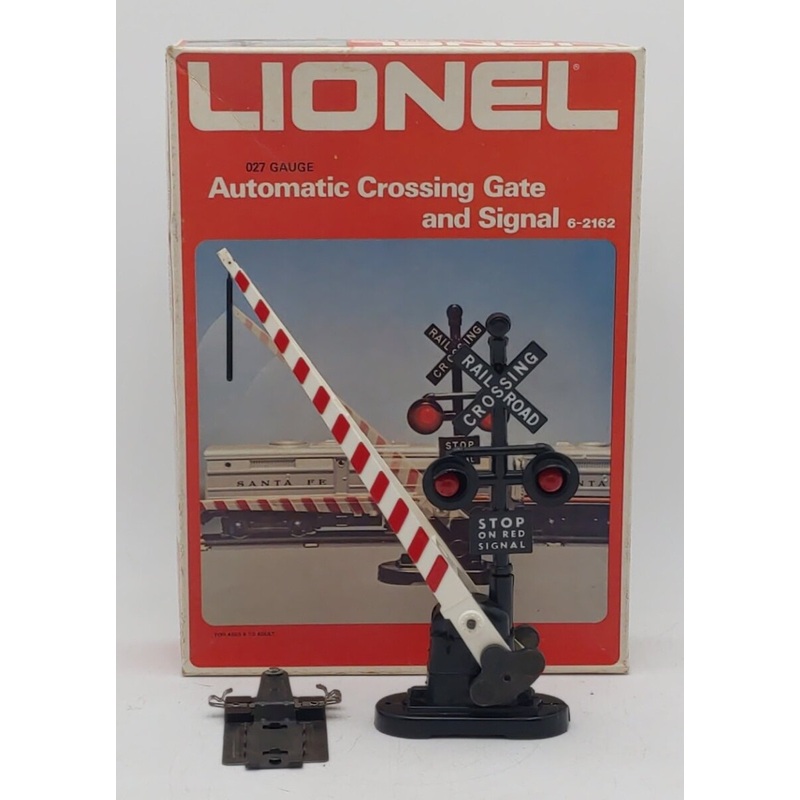 Lionel 6-2162 O Gauge Automatic Crossing Gate & Signal EX/Box