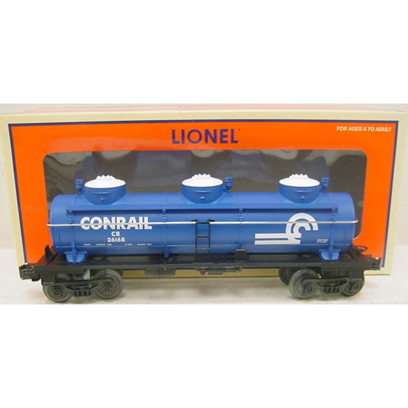 Lionel 6-26168 O Gauge Conrail Triple Dome Tank Car LN/Box