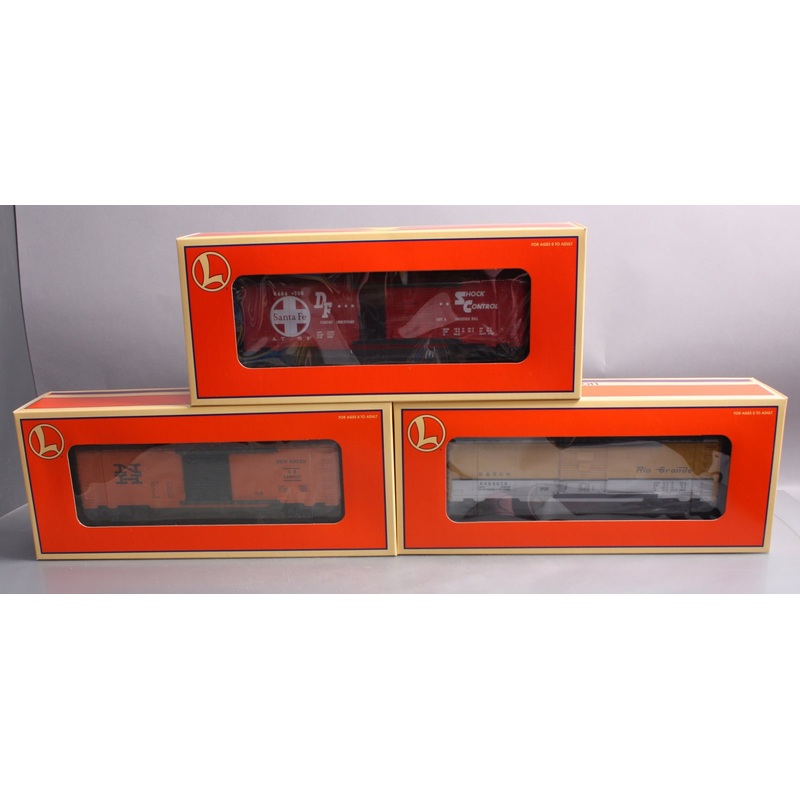 Lionel 6-29289 O Gauge 6464 Series IX Boxcar Set (Set of 3) EX/Box
