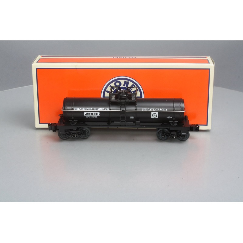 Lionel 6-36174 O Gauge Philadelphia Quartz Co. Tank Car #607 LN/Box