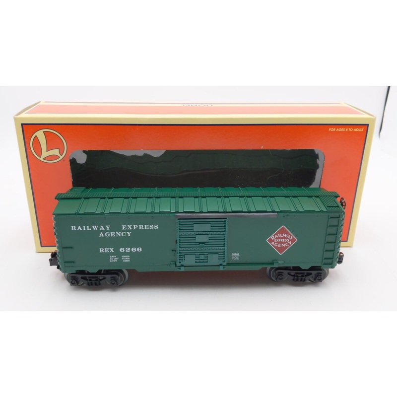 Lionel 6-36206 O Gauge Railway Express Agency Boxcar #6266 LN/Box