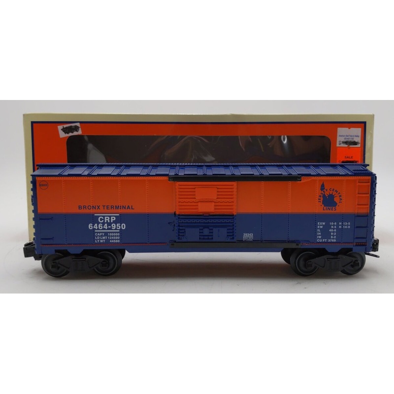 Lionel 6-39343 O Gauge Jersey Central Boxcar #6464-950 LN/Box