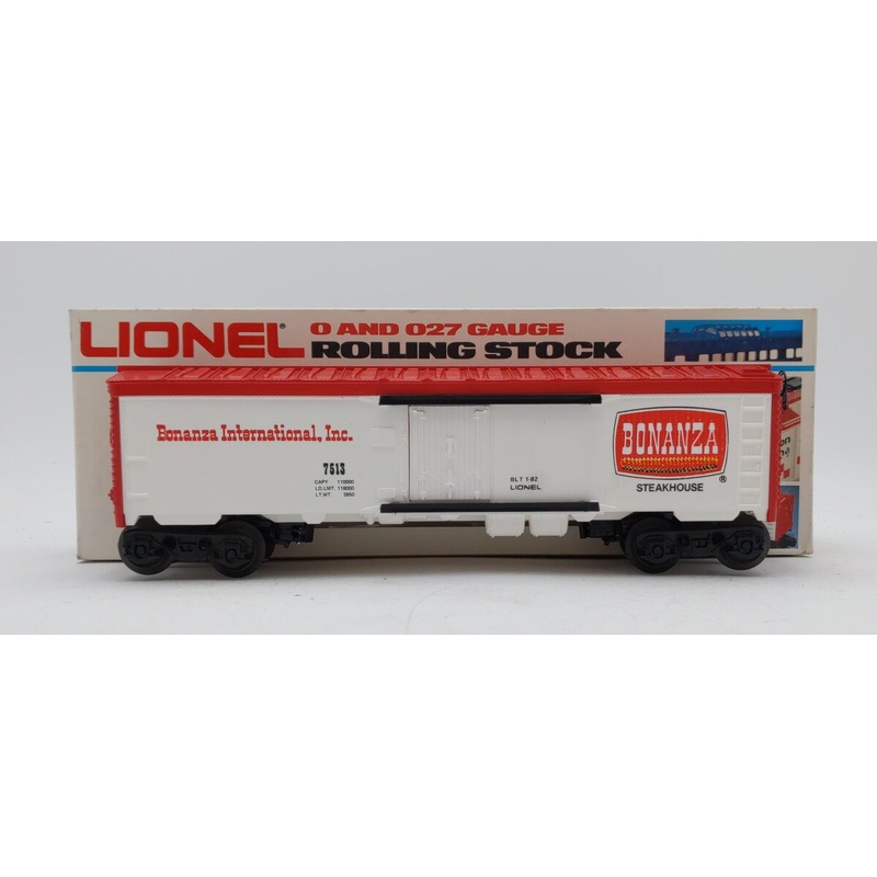 Lionel 6-7513 O Gauge Bonanza Refrigerator Car #7513 EX/Box