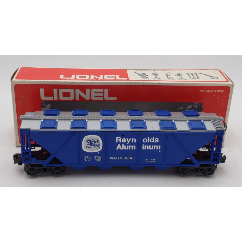 Lionel 6-9260 O Gauge Reynolds Billboard Covered Hopper #9260 LN/Box