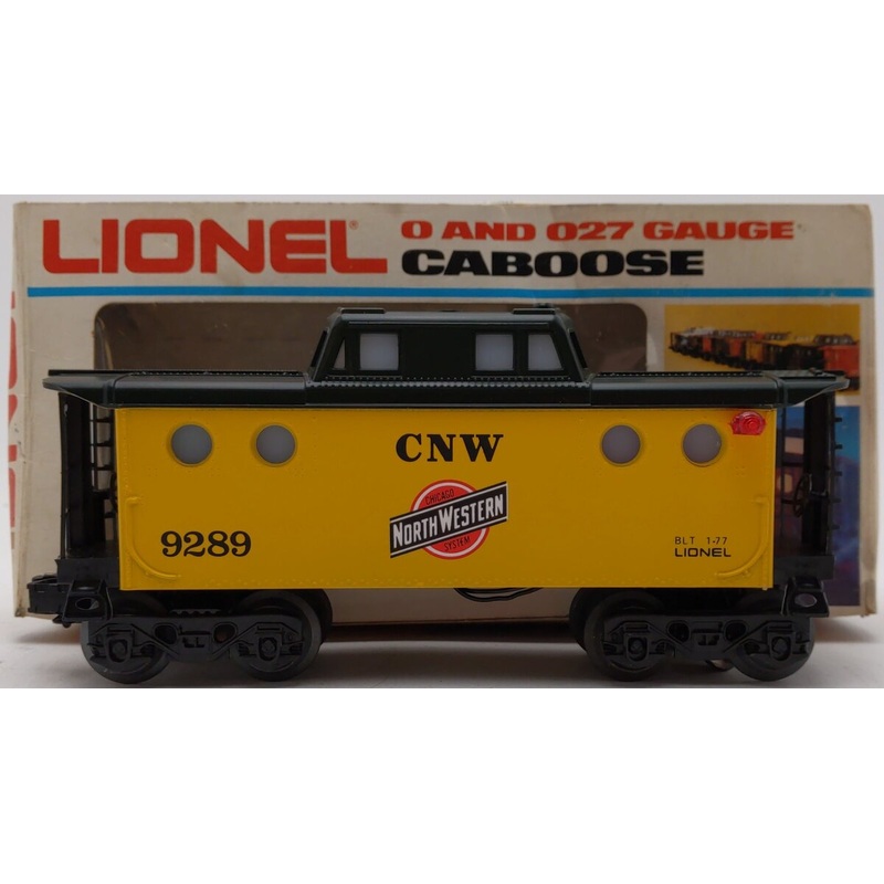 Lionel 6-9289 O Gauge C&NW N5C Lighted Caboose EX/Box
