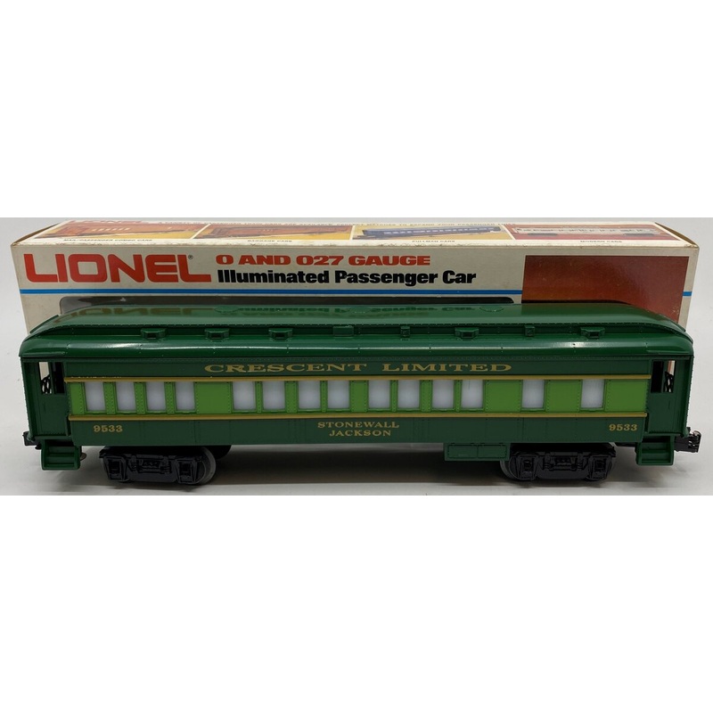 Lionel 6-9533 O Gauge Southern Stonewall Jackson Crescent Passenger Car #9533 EX/Box