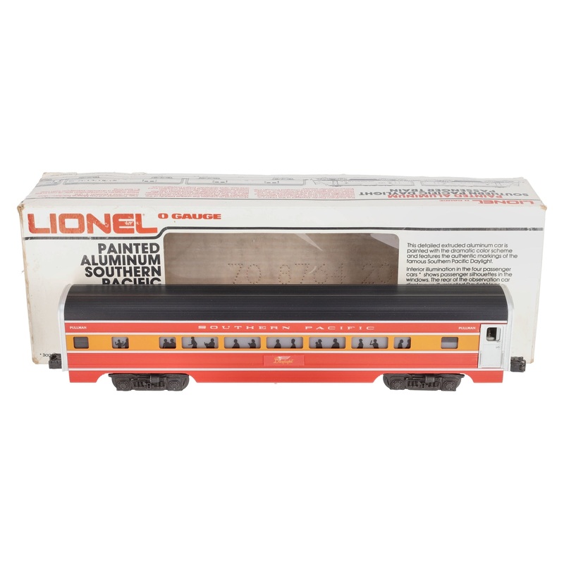 Lionel 6-9591 O Gauge Southern Pacific Daylight Aluminum Passenger Car LN/Box