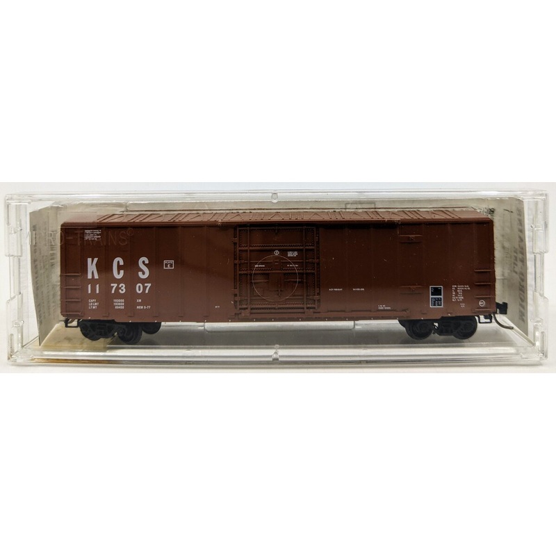 Micro-Trains 02700190 N KCS 50′ Plug Door Rib Side Boxcar #117307 LN/Box