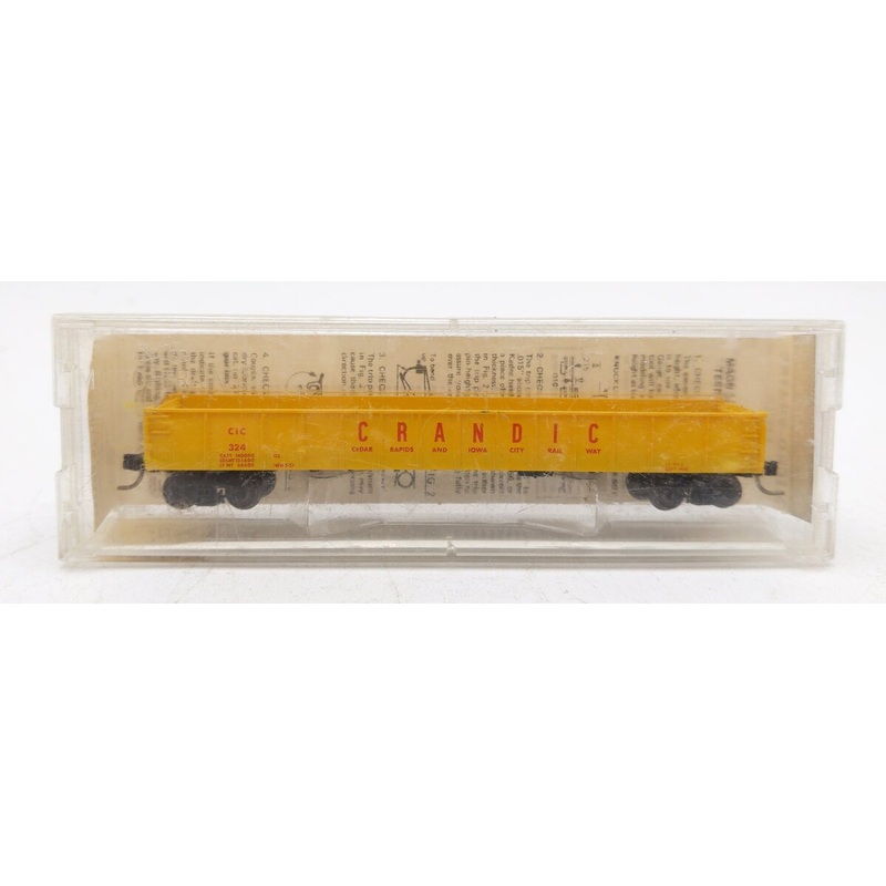 Micro-Trains 04800040 N Crandic 50′ Straight Side Gondola #324 LN/Box